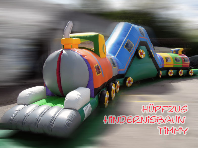Hüpfzug Hindernisbahn Timmy