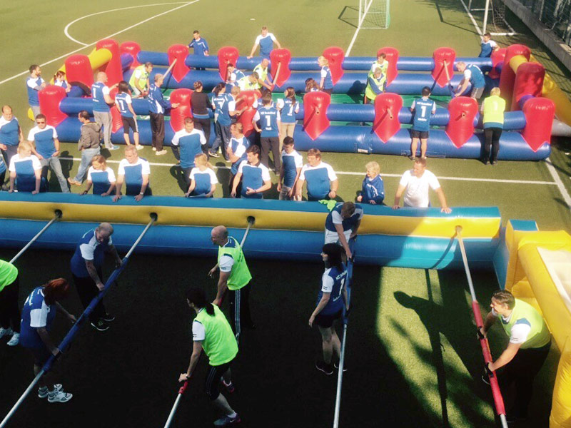 XXXL-Menschenkicker/Human Soccer XXXL-Menschenkicker/Human Soccer