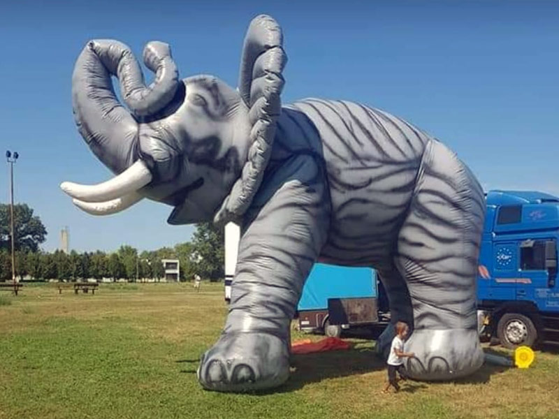 Hüpfburg Elefant