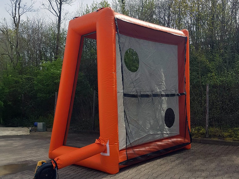 Torwand Orange