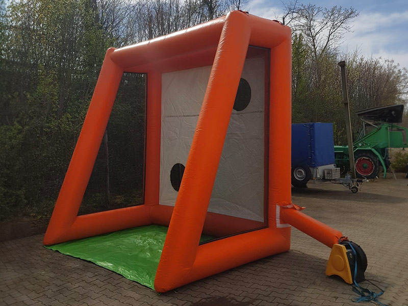Torwand Orange