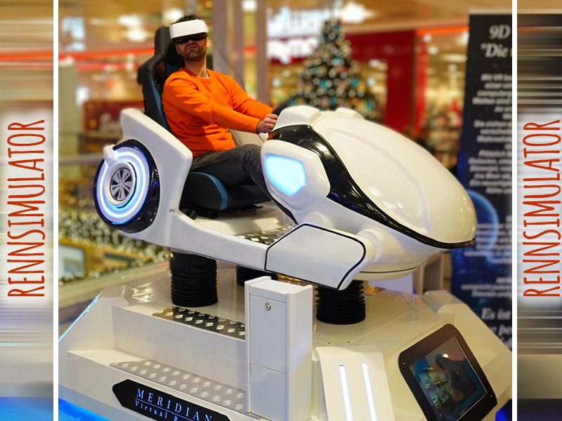 Rennsimulator und VR-Brille